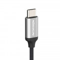 Nillkin Hifi Decode Audio Adaptér Type-C / 3,5mm Silver