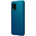 Nillkin Super Frosted Zadný Kryt pre Xiaomi Mi 10 Lite Peacock Blue