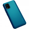 Nillkin Super Frosted Zadný Kryt pre Xiaomi Mi 10 Lite Peacock Blue