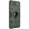 Nillkin CamShield Armor Zadný Kryt pre Apple iPhone 7 / iPhone 8 / iPhone SE (2020) / iPhone SE (2022) Dark Green