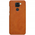 Nillkin Qin Book Puzdro pre Xiaomi Redmi Note 9 Brown