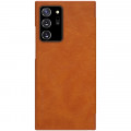 Nillkin Qin Book Puzdro pre Samsung Galaxy Note20 Ultra 5G Brown