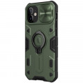 Nillkin CamShield Armor Zadný Kryt pre Apple iPhone 12 mini Dark Green