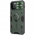 Nillkin CamShield Armor Zadný Kryt pre Apple iPhone 12 / iPhone 12 Pro Dark Green