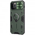 Nillkin CamShield Armor Zadný Kryt pre Apple iPhone 12 / iPhone 12 Pro Dark Green
