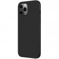 Nillkin Synthetic Fiber Ochranný Zadný Kryt pre Apple iPhone 12 / iPhone 12 Pro Black