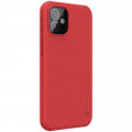 Nillkin Super Frosted PRO Zadný Kryt pre Apple iPhone 12 mini Red
