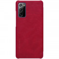 Nillkin Qin Book Puzdro pre Samsung Galaxy S20 FE Red
