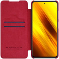 Nillkin Qin Book Puzdro pre POCO X3 NFC / POCO X3 Pro Red