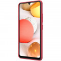 Nillkin Super Frosted Zadný Kryt pre Samsung Galaxy A42 Bright Red