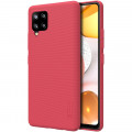 Nillkin Super Frosted Zadný Kryt pre Samsung Galaxy A42 Bright Red