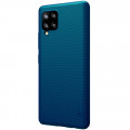 Nillkin Super Frosted Zadný Kryt pre Samsung Galaxy A42 Peacock Blue