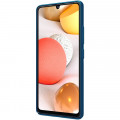 Nillkin Super Frosted Zadný Kryt pre Samsung Galaxy A42 Peacock Blue