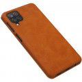 Nillkin Qin Book Puzdro pre Samsung Galaxy A12 Brown