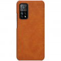 Nillkin Qin Book Puzdro pre Xiaomi Mi 10T / Mi 10T Pro Brown
