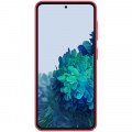 Nillkin Super Frosted Zadný Kryt pre Samsung Galaxy S21 5G Bright Red