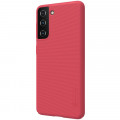 Nillkin Super Frosted Zadný Kryt pre Samsung Galaxy S21 5G Bright Red