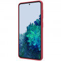 Nillkin Super Frosted Zadný Kryt pre Samsung Galaxy S21 5G Bright Red