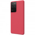 Nillkin Super Frosted Zadný Kryt pre Samsung Galaxy S21 Ultra 5G Bright Red