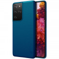 Nillkin Super Frosted Zadný Kryt pre Samsung Galaxy S21 Ultra 5G Peacock Blue