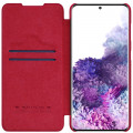 Nillkin Qin Book Puzdro pre Samsung Galaxy S21 5G Red
