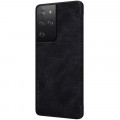 Nillkin Qin Book Puzdro pre Samsung Galaxy S21 Ultra 5G Black