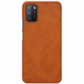Nillkin Qin Book Puzdro pre POCO M3 Brown