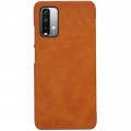 Nillkin Qin Book Puzdro pre Xiaomi Redmi 9T Brown