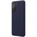 Nillkin Flex Pure Liquid Silikónový Kryt pre Samsung Galaxy S21 5G Blue