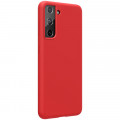Nillkin Flex Pure Liquid Silikónový Kryt pre Samsung Galaxy S21 5G Red