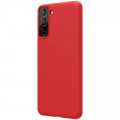 Nillkin Flex Pure Liquid Silikónový Kryt pre Samsung Galaxy S21+ 5G Red