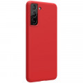 Nillkin Flex Pure Liquid Silikónový Kryt pre Samsung Galaxy S21+ 5G Red