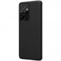 Nillkin Flex Pure Liquid Silikónový Kryt pre Samsung Galaxy S21 Ultra 5G Black