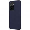 Nillkin Flex Pure Liquid Silikónový Kryt pre Samsung Galaxy S21 Ultra 5G Blue