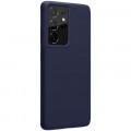 Nillkin Flex Pure Liquid Silikónový Kryt pre Samsung Galaxy S21 Ultra 5G Blue