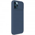 Nillkin CamShield Silky Silikónový Kryt pre Apple iPhone 12 Pro Max Blue