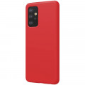 Nillkin Flex Pure Liquid Silikónový Kryt pre Samsung Galaxy A52 / Galaxy A52 5G / Galaxy A52s 5G Red