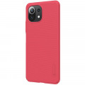 Nillkin Super Frosted Zadný Kryt pre Xiaomi 11 Lite 5G NE / Mi 11 Lite / Mi 11 Lite 5G Bright Red