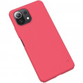 Nillkin Super Frosted Zadný Kryt pre Xiaomi 11 Lite 5G NE / Mi 11 Lite / Mi 11 Lite 5G Bright Red