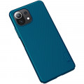 Nillkin Super Frosted Zadný Kryt pre Xiaomi 11 Lite 5G NE / Mi 11 Lite / Mi 11 Lite 5G Peacock Blue