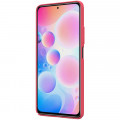 Nillkin Super Frosted Zadný Kryt pre POCO F3 / Xiaomi Mi 11i Bright Red