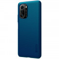 Nillkin Super Frosted Zadný Kryt pre POCO F3 / Xiaomi Mi 11i Peacock Blue