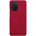 Nillkin Qin Book Puzdro pre POCO F3 / Xiaomi Mi 11i Red