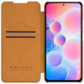 Nillkin Qin Book Puzdro pre POCO F3 / Xiaomi Mi 11i Brown