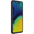 Nillkin Synthetic Fiber Ochranný Zadný Kryt pre Samsung Galaxy A52 / Galaxy A52 5G / Galaxy A52s 5G Black