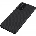 Nillkin Synthetic Fiber Ochranný Zadný Kryt pre Samsung Galaxy A52 / Galaxy A52 5G / Galaxy A52s 5G Black