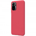 Nillkin Super Frosted Zadný Kryt pre Xiaomi Redmi Note 10 / Xiaomi Redmi 10S Bright Red