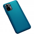 Nillkin Super Frosted Zadný Kryt pre Xiaomi Redmi Note 10 / Xiaomi Redmi Note 10S Peacock Blue