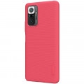 Nillkin Super Frosted Zadný Kryt pre Xiaomi Redmi Note 10 Pro / Redmi Note 10 Pro Max Bright Red