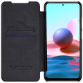Nillkin Qin Book Puzdro pre Xiaomi Redmi Note 10 4G / Xiaomi Redmi Note 10s Black